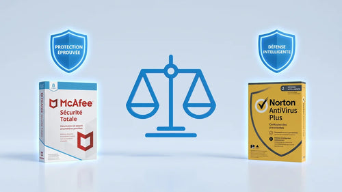 McAfee vs Norton : comparatif antivirus 2026