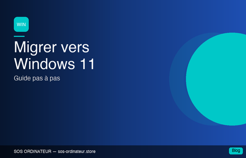 Migration vers Windows 11 : guide complet pas à pas