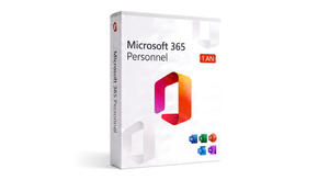 Microsoft Office 365 Personnel, Abonnement 12 mois (PC, Mac, Mobile + 1 To OneDrive)