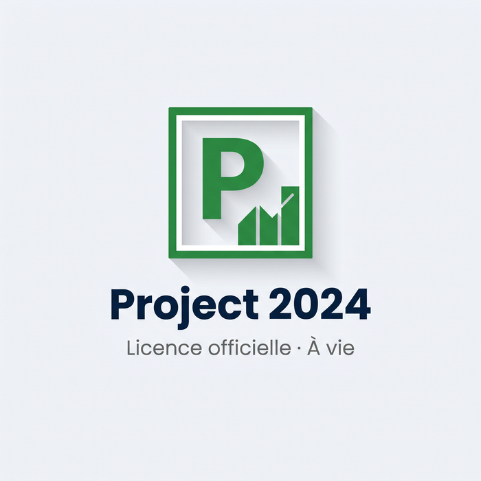 Microsoft Project 2024 Professionnel — Compte Microsoft (compatible Microsoft 365)