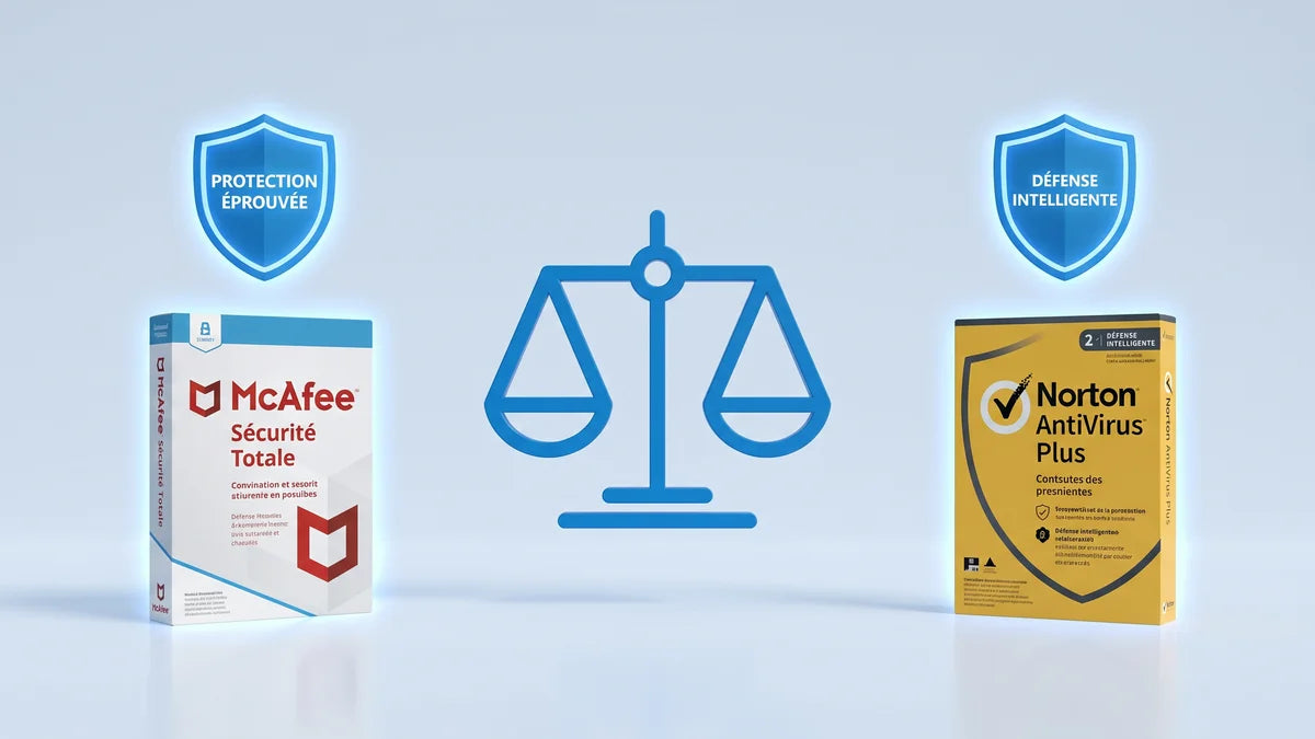 McAfee vs Norton : comparatif antivirus 2026