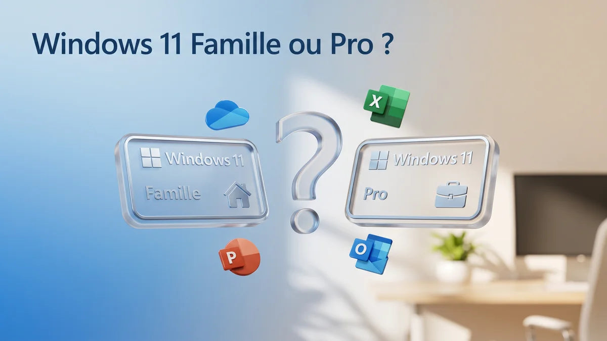 Windows 11 Famille ou Pro : quelles différences et que choisir