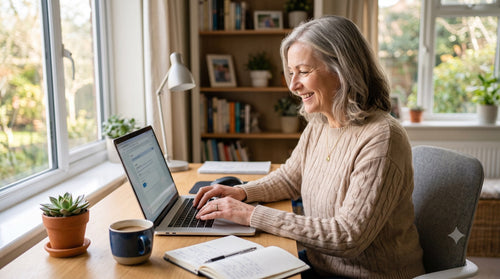 Une femme active Office simplement avec une clé de produit, sans compte Microsoft