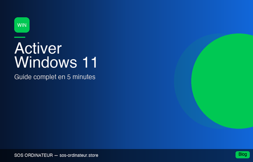 Comment activer Windows 11 en 5 minutes