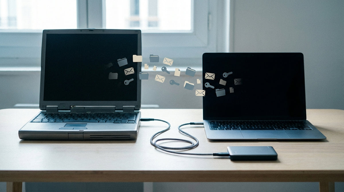Sauvegarder ses fichiers avant de changer de PC : ce qu'on oublie