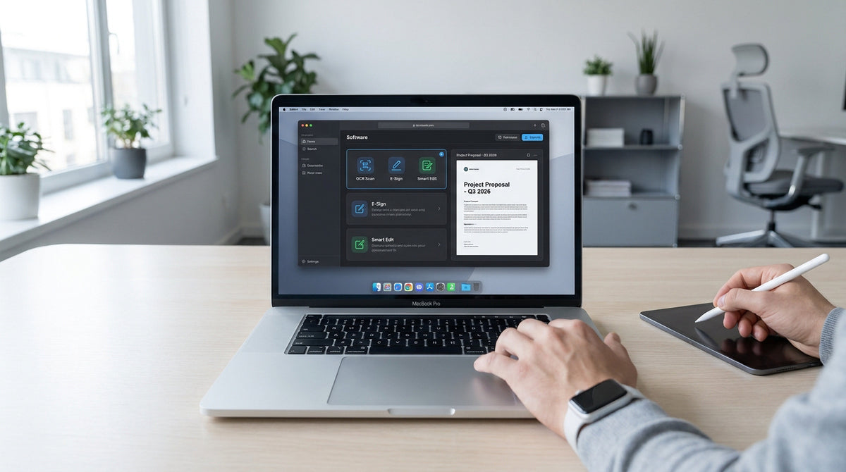 Quel est le meilleur logiciel PDF pour Mac en 2026 ?