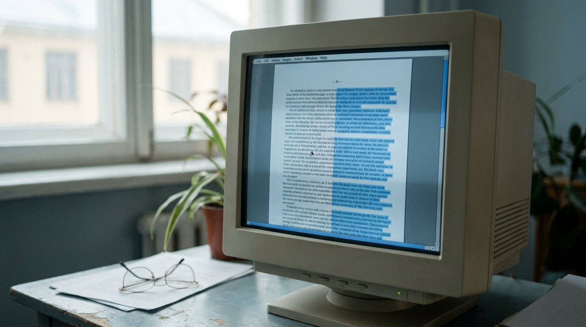 PDF scanné : texte non sélectionnable, la solution OCR