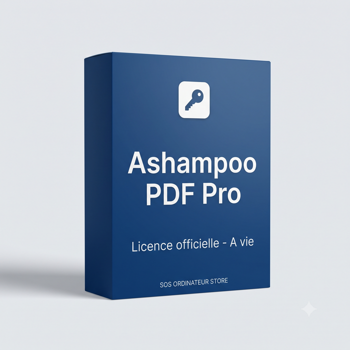 ashampoo-pdf-pro — licence officielle, boîte SOS ORDINATEUR STORE