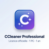 CCleaner Professional 1 PC – 1 an