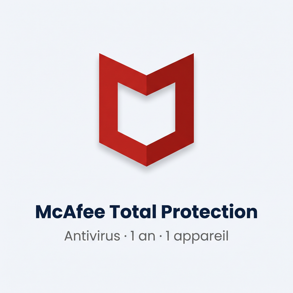 McAfee Total Protection — 1 an / 1 appareil