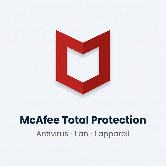 McAfee Total Protection — licence officielle