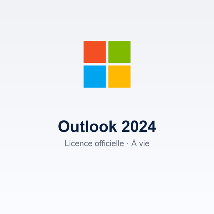 Microsoft Outlook 2024 — Licence à vie (Windows)