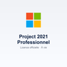 Microsoft Project 2021 Professionnel — Licence à vie (1 PC)
