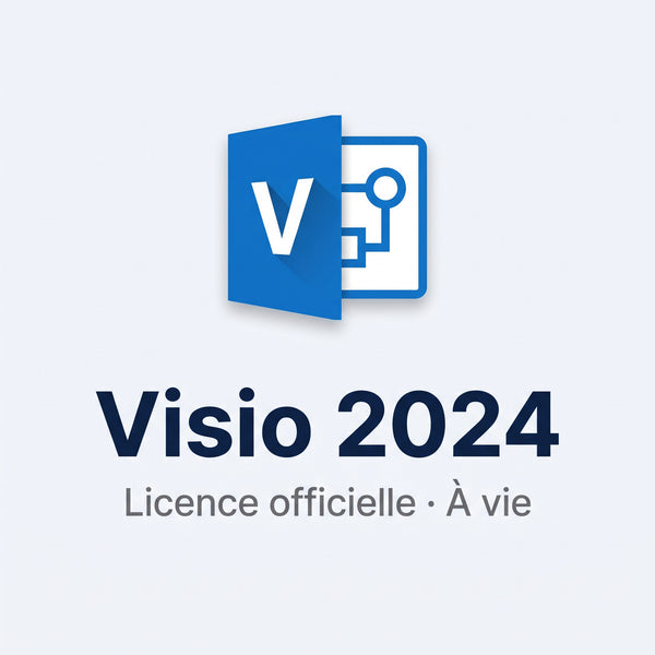 Microsoft Visio 2024 Professionnel — licence officielle