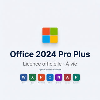 Microsoft Office 2024 Professionnel Plus — Licence à vie