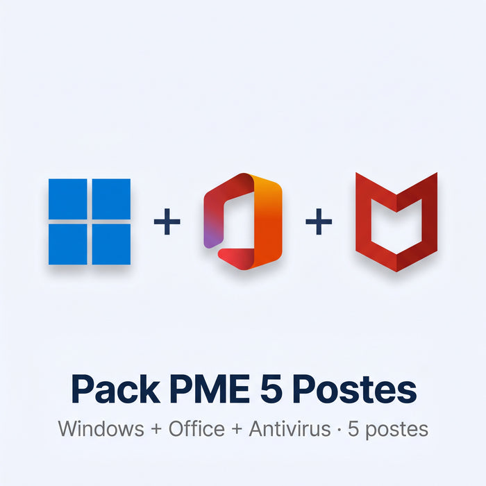 Pack PME 5 Postes — licence officielle