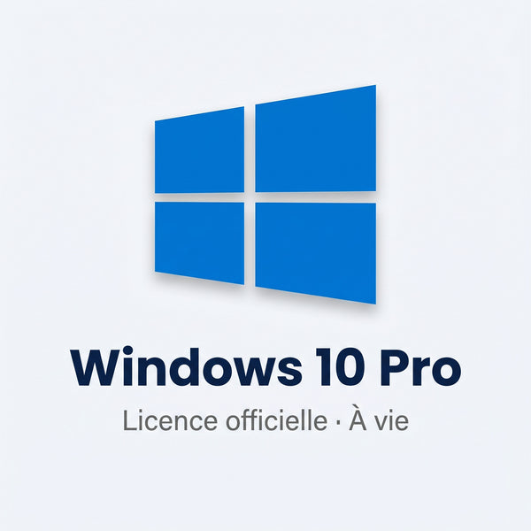Windows 10 Pro — licence officielle