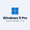 Windows 11 Pro — Licence officielle (1, 3 ou 5 PC)